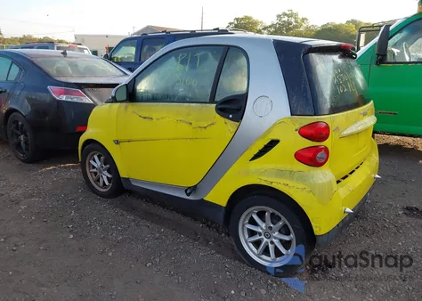 2008 Smart Fortwo Passion/Pure z USA, uszkodzony, nr VIN WMEEJ31X58K182327